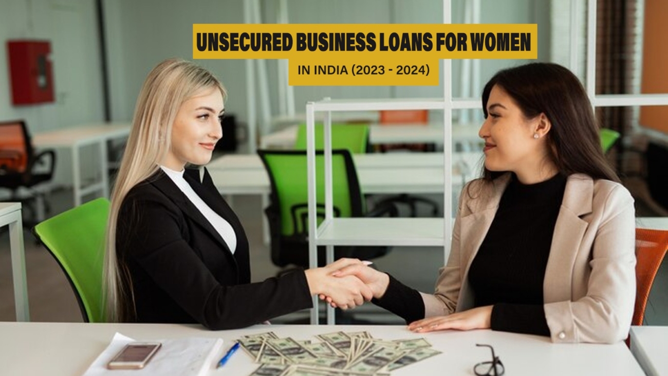 Unsecured Business Loan for woman